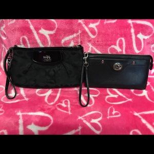 Coach wallet and wristlet